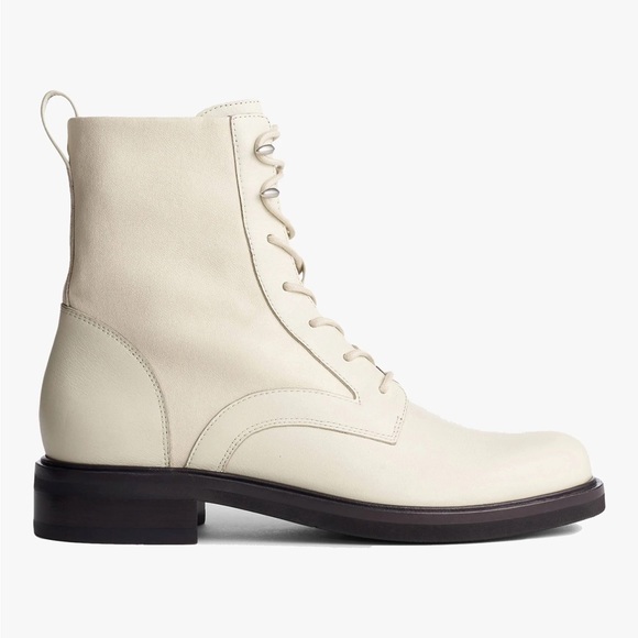 Rag and bone soft leather laced up boot - Picture 5 of 5
